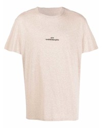Maison Margiela Logo Print Short Sleeved T Shirt