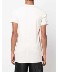 Rick Owens Longline Cotton T Shirt