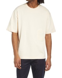 Closed Nautical Cotton Jersey T Shirt In Ecru At Nordstrom