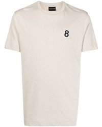 Emporio Armani Number Patch Short Sleeve T Shirt