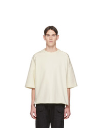 Jil Sanderand Off White Three Quarter Sleeve Sweatshirt