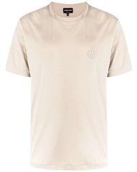 Giorgio Armani Panelled Cotton T Shirt