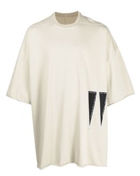 Rick Owens DRKSHDW Patch Detail Oversized T Shirt