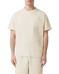 Burberry Princeton Oversize Cotton T Shirt In Parcht At Nordstrom