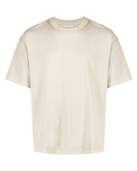 John Elliott Reverse Cropped Cotton T Shirt