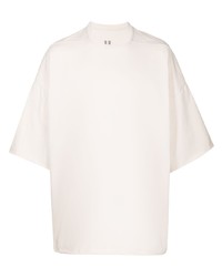 Rick Owens Round Neck Short Sleeve Oversized T Shirt