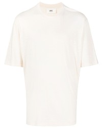 Ami Paris Short Sleeve Cotton T Shirt
