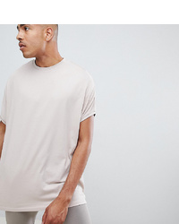 ASOS DESIGN Tall Extreme Oversized T Shirt In Beige