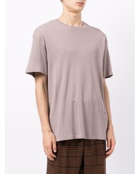 Nanushka Taran Ribbed Cotton T Shirt