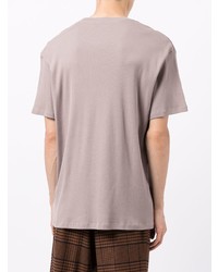 Nanushka Taran Ribbed Cotton T Shirt
