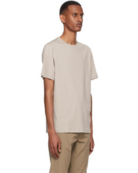 Theory Taupe Cotton T Shirt