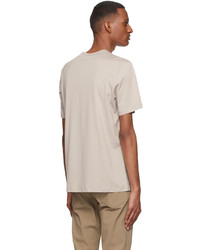 Theory Taupe Cotton T Shirt