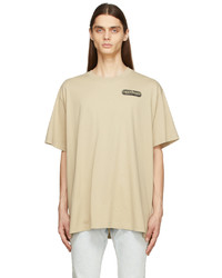 Off-White Taupe Warrior Over T Shirt