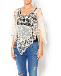 Raga Crochet Cropped Cover Up
