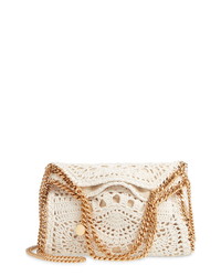 Stella McCartney Mini Falabella Crochet Shoulder Bag