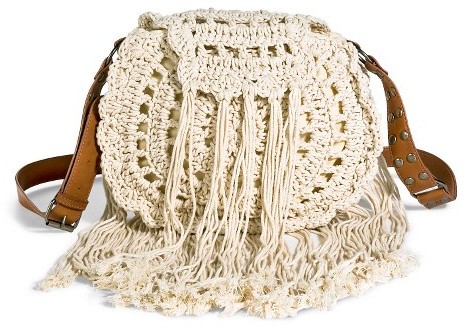 crochet fringe bag