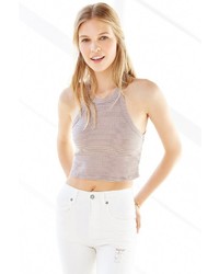 Truly Madly Deeply Fitted Cropped Tank Top