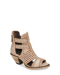 Lane Boots Artesia Perforated Bootie