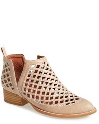 Chloé Taupe Quilted Leather Suede Ankle Boots | Where to buy & how