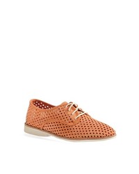 Rollie Derby Oxford Punch Peach Suede 43