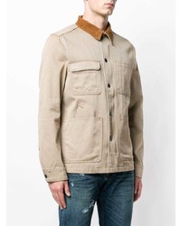G-Star Raw Research Contrast Collar Denim Jacket