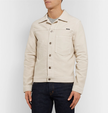 Tom Ford Denim Trucker Jacket, $489 | MR PORTER | Lookastic