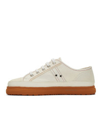 Martine Rose Off White Low Basketball Sneakers