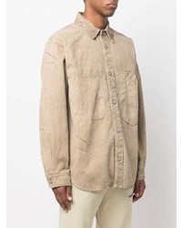 Diesel Pouch Pocket Washed Shirt