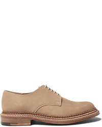 Grenson Curt Triple Welted Nubuck Derby Shoes