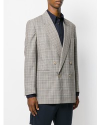 E. Tautz Checked Double Breasted Jacket