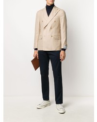 Caruso Double Breasted Blazer Jacket