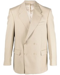 Paura Fitted Double Breasted Button Blazer