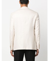 Canali Plain Double Breasted Blazer