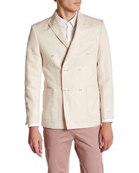 Ron Tomson Peak Lapel Double Breasted Jacket