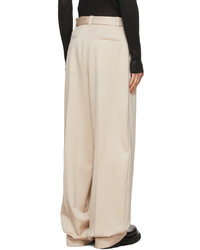 Peter Do Beige Signature Tailored Trousers