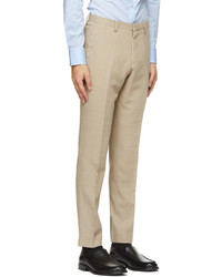 Tiger of Sweden Beige Wool Travel Thodd Trousers