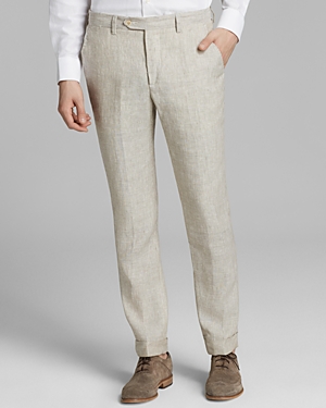 Kent & Curwen Classic Fit Linen Stripe Pants | Where to buy & how to wear