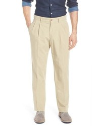 Bills Khakis M2 Classic Fit Pleated Tropical Cotton Poplin Pants
