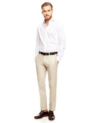 Mango Outlet Linen Cotton Blend Suit Trousers
