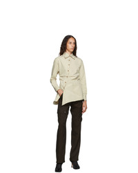 Andersson Bell Beige Asymmetric Ryley Shirt