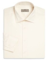 Canali Modern Fit Solid Dress Shirt