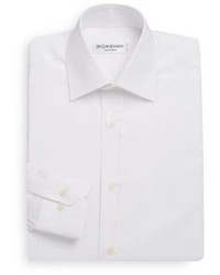 Saint Laurent Regular Fit Cotton Dress Shirt