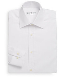 Saint Laurent Regular Fit Cotton Dress Shirt