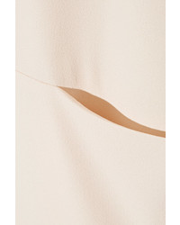 The Row Marina Crepe Tunic Dress Cream