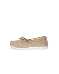 Beige Driving Shoes