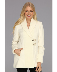 Vince Camuto Asymmetrical Toggle Knit Coat