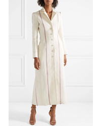 Brock Collection Carolyn Striped Linen Coat