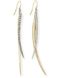 Alexis Bittar Crystal Encrusted Spear Earrings