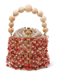 Rosantica Antares Embellished Bucket Bag