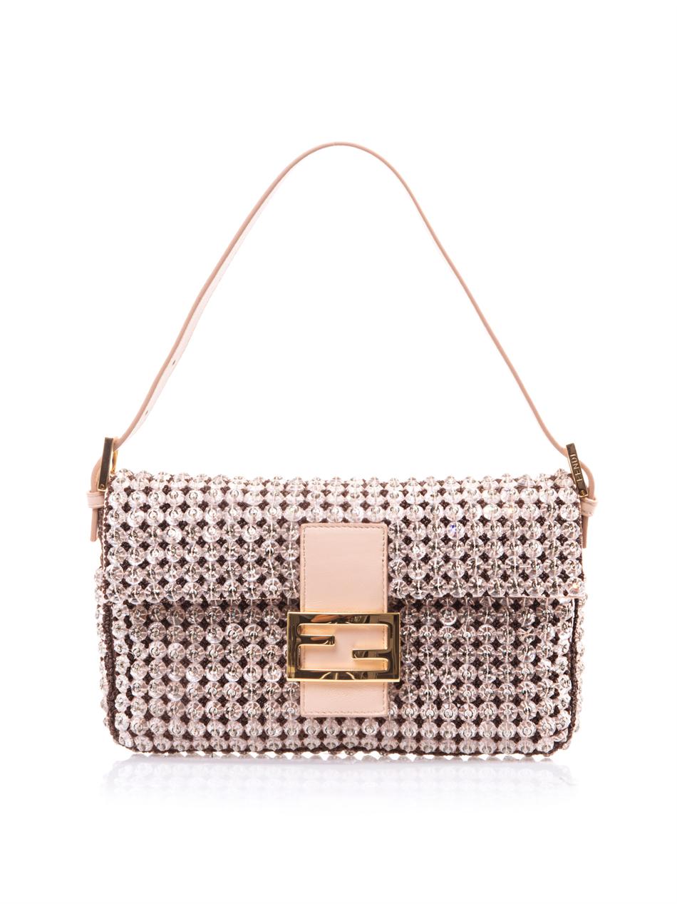 fendi baguette crystal